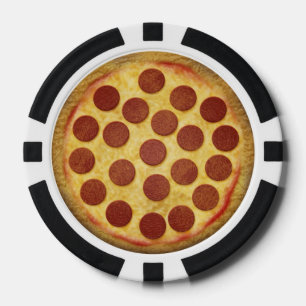 Pizza Poker Chips