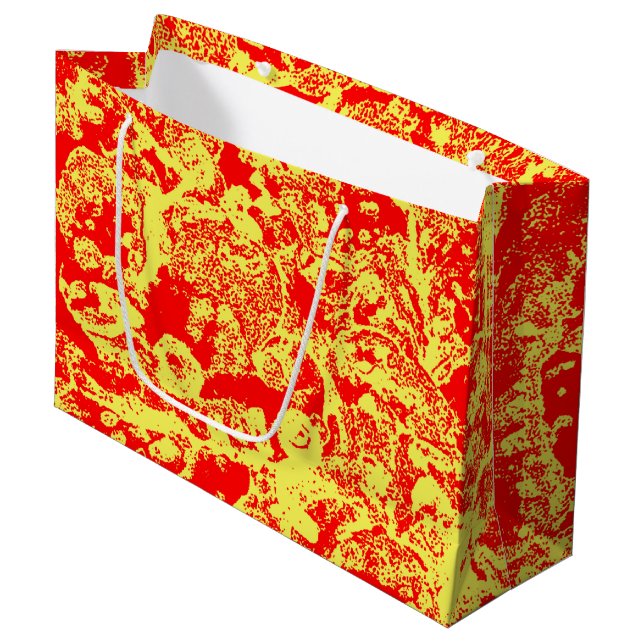 Pizza Pop Large Gift Bag (Front Angled)