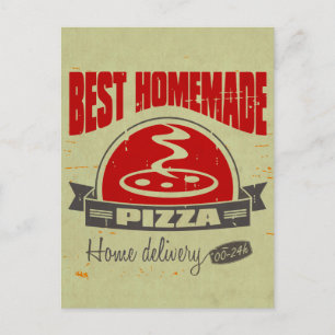 Pizza Postcard