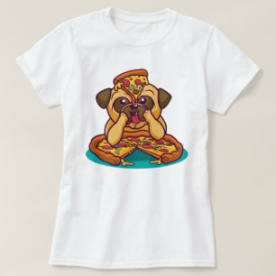 Pizza Pug T-Shirt