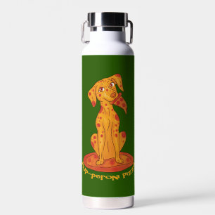 Pizza Puppy Water Bottle