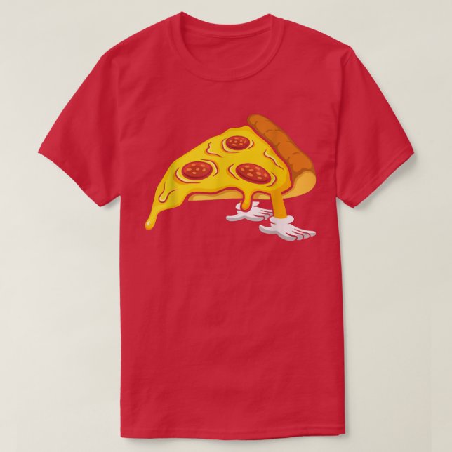 Pizza Push Ups, Bodybuilding Workout Gym Lift Musl T-Shirt (Design Front)