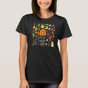 Pizza Recipe Funny Italian Food Italy Lover's Cost T-Shirt