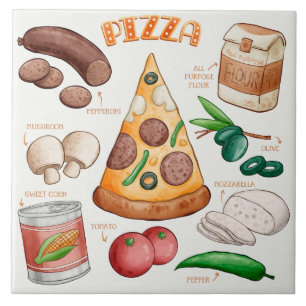 Pizza Recipe  Tile