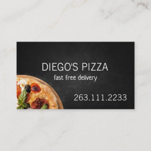 Pizza Restaurant  Business Card
