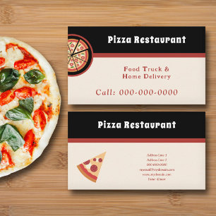 Pizza Restaurant Business Card