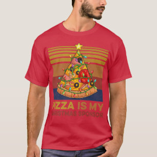 Pizza S For Men Women Kids Xmas Pizza Christmas Tr T-Shirt
