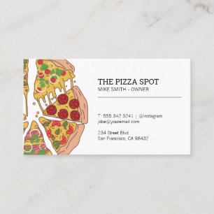 Pizza Shop Business Card