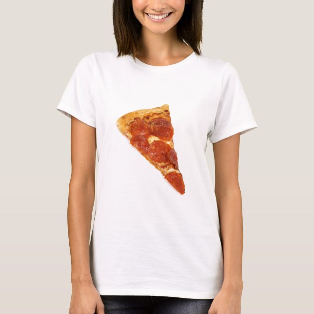 Pizza Slice - A Slice Of Pizza T-Shirt (Front)