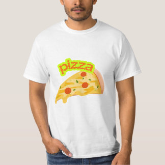 Pizza Slice Art - Cheesy Delicious Food T-Shirt