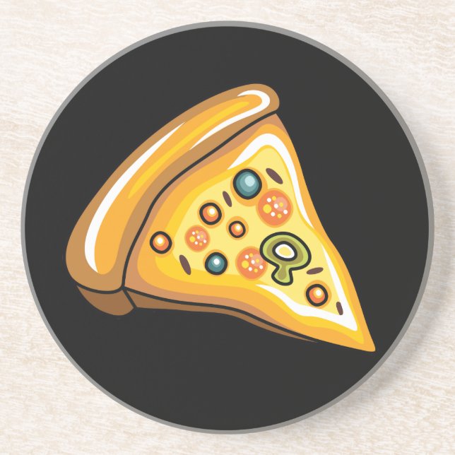Pizza Slice Coaster (Front)