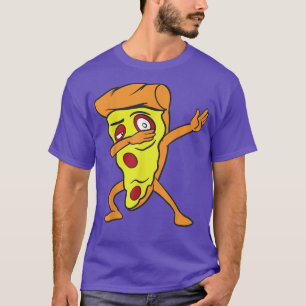 Pizza Slice Dabbing Dab Dancing 4465 T-Shirt