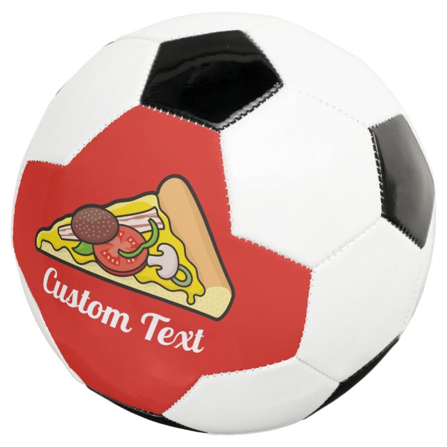 Pizza Slice Football (Three Quarter)