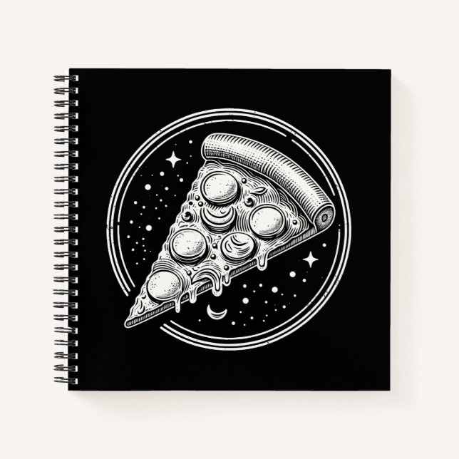 Pizza Slice Fun Notebook (Front)