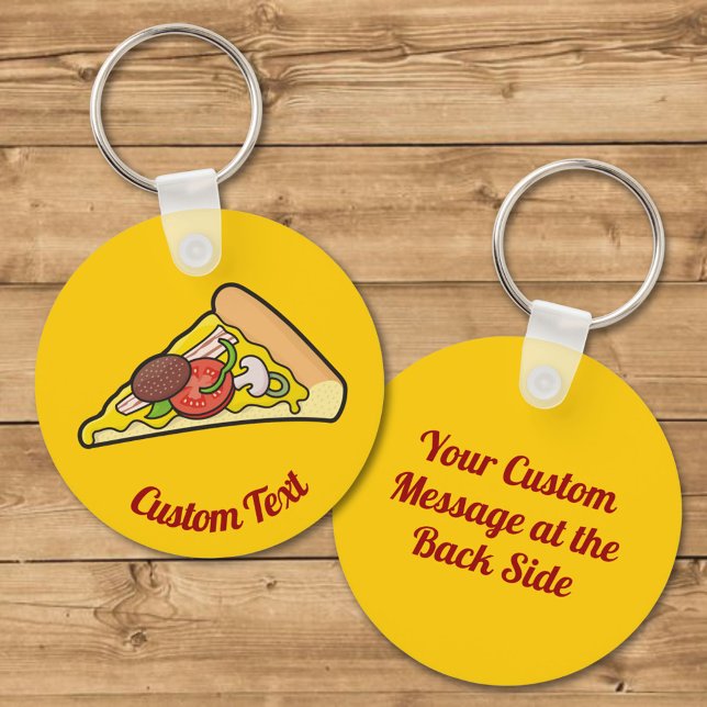 Pizza Slice Keychain (Creator Uploaded)