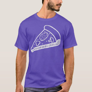 Pizza Slice Matching Couple For Food Lovers Pizza  T-Shirt