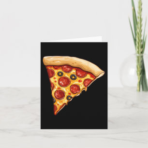 Pizza Slice Minimalist Card