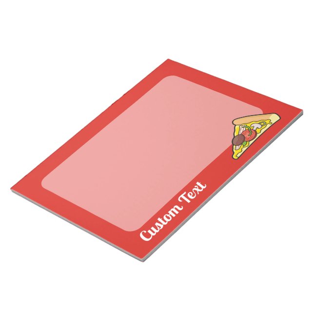 Pizza Slice Notepad (Angled)