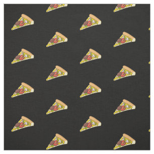 Pizza Slice Pattern Fabric