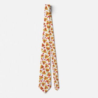 Pizza Slice Pattern Tie