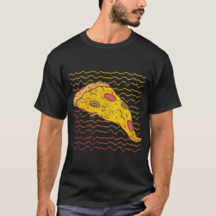 Pizza Slice Pizzaholic Italian Fast Food Lover Foo T-Shirt
