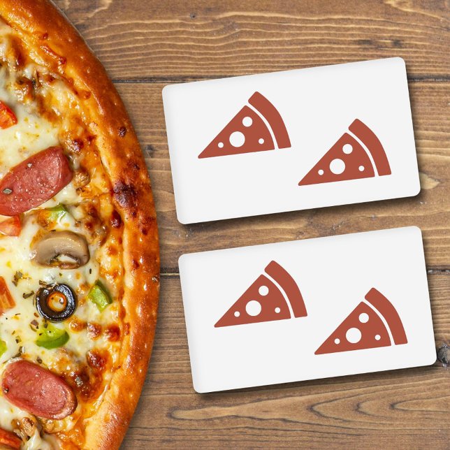 Pizza Slice Rubber Stamp (Pizza Slice Stamp)