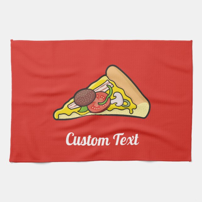 Pizza Slice Towel (Horizontal)