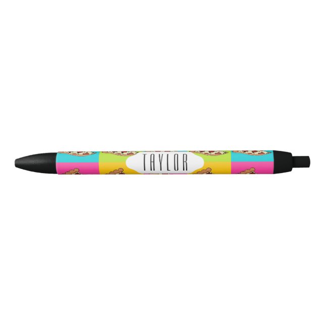 Pizza slices custom pen (Front)