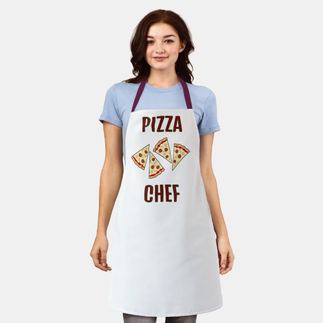 Pizza Slices Design  Apron (Worn)