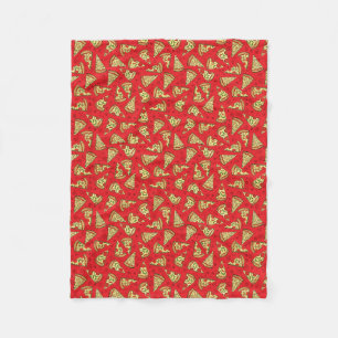 Pizza Slices Fleece Blanket
