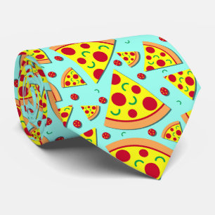 Pizza Slices Italian Restaurant Boss Novelty Tie