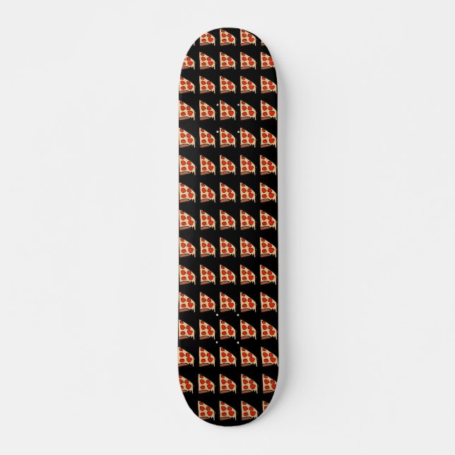 pizza slide pattern skateboard (Front)