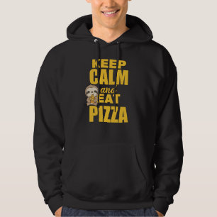 Pizza Sloth Pizza Lovers Funny Saying Hoodie