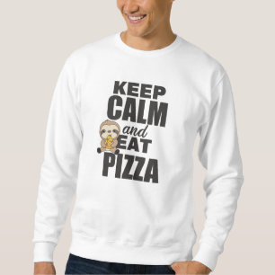 Pizza Sloth Pizza Lovers Funny Saying Sweatshirt
