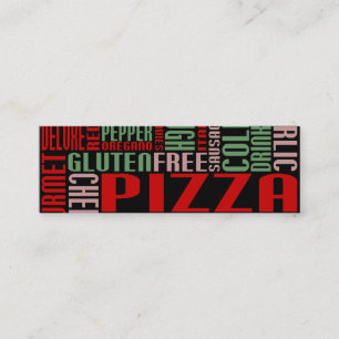pizza (small chat) loyalty card