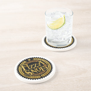 Pizza Snob - funny pizza lover Coaster