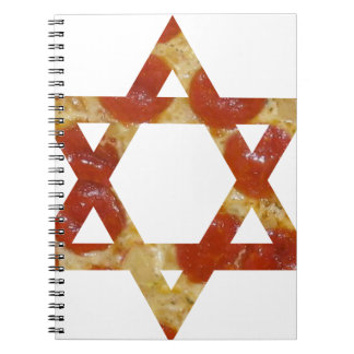 pizza star of david notebook