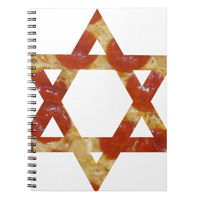 pizza star of david notebook (Front)