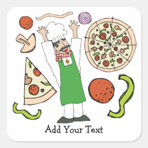 Pizza Sticker