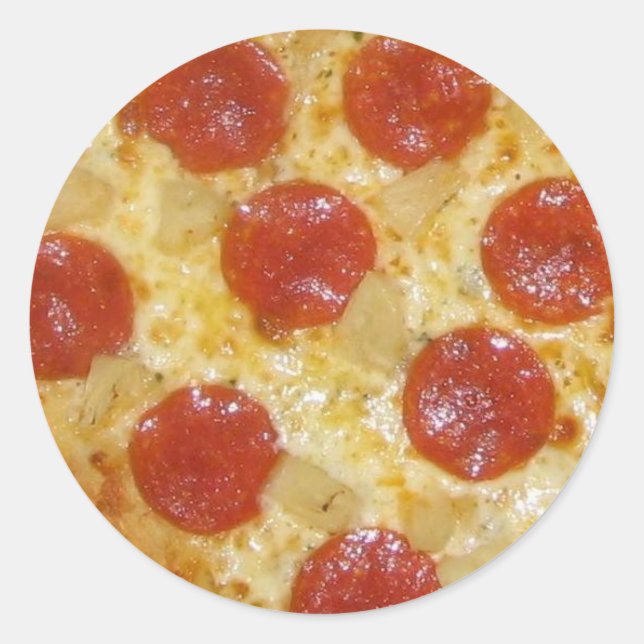 Pizza stickers - customize (Front)
