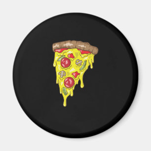 Pizza Stück Salami Magnet