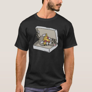 Pizza Tabby Cat Pet T-Shirt