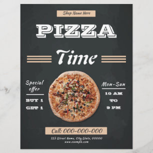 Pizza Time Flyer