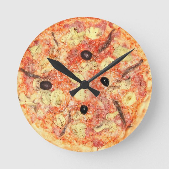 Pizza Time Round Clock (Front)