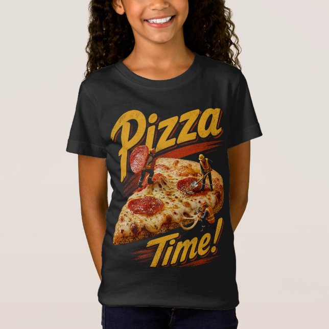 Pizza Time! T-Shirt (Front)