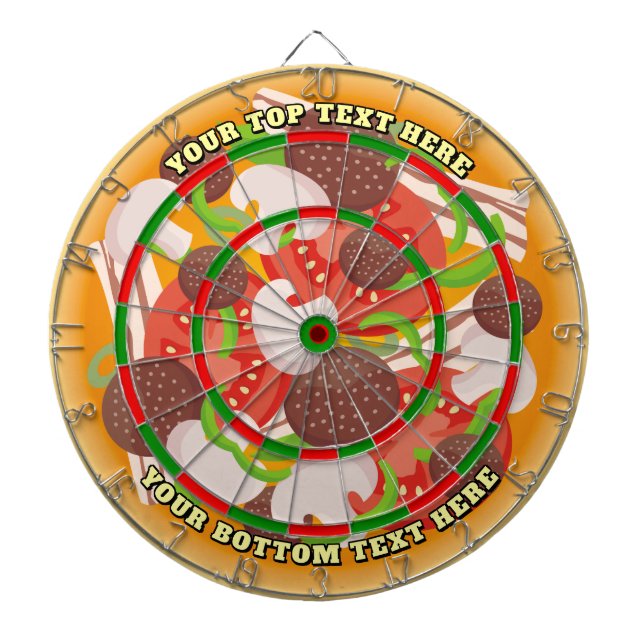 Pizza Top Dartboard (Front)