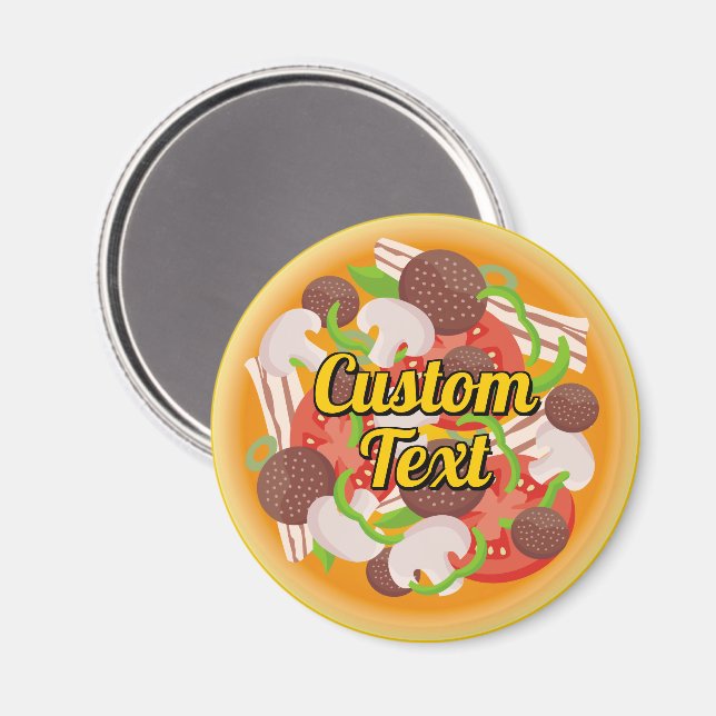 Pizza Top Magnet (Front/Back)
