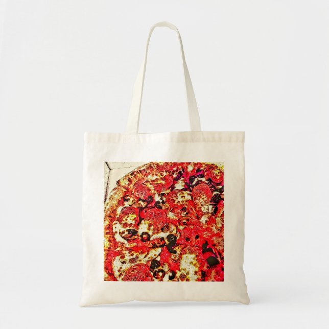 Pizza Tote Bag (Front)