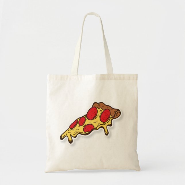 Pizza Tote Bag (Front)
