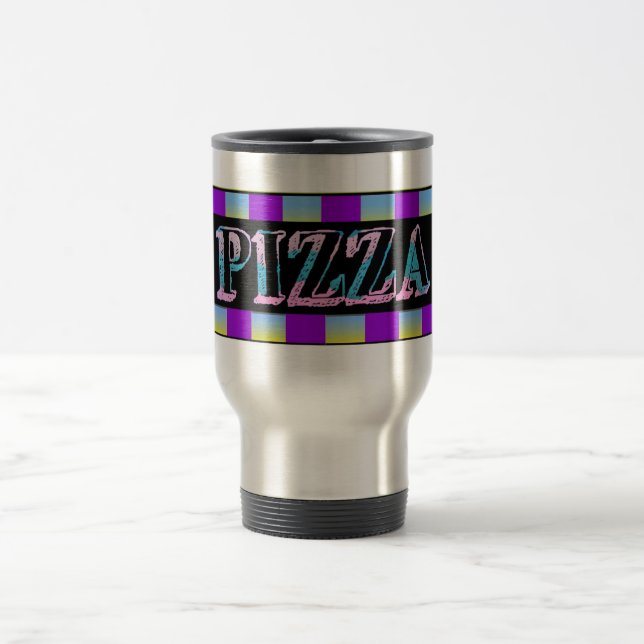 Pizza Travel Mug (Center)